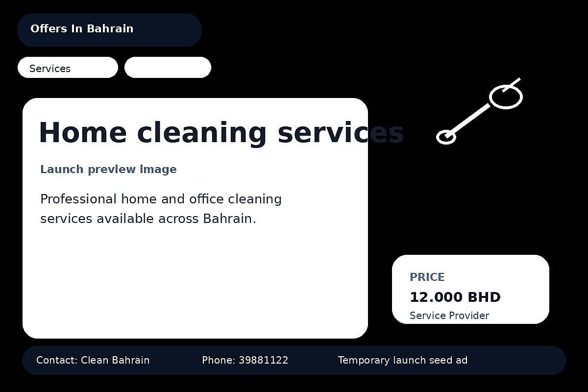 Home cleaning services